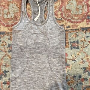 Lululemon Gray Women's Racerback Tank Top size 2